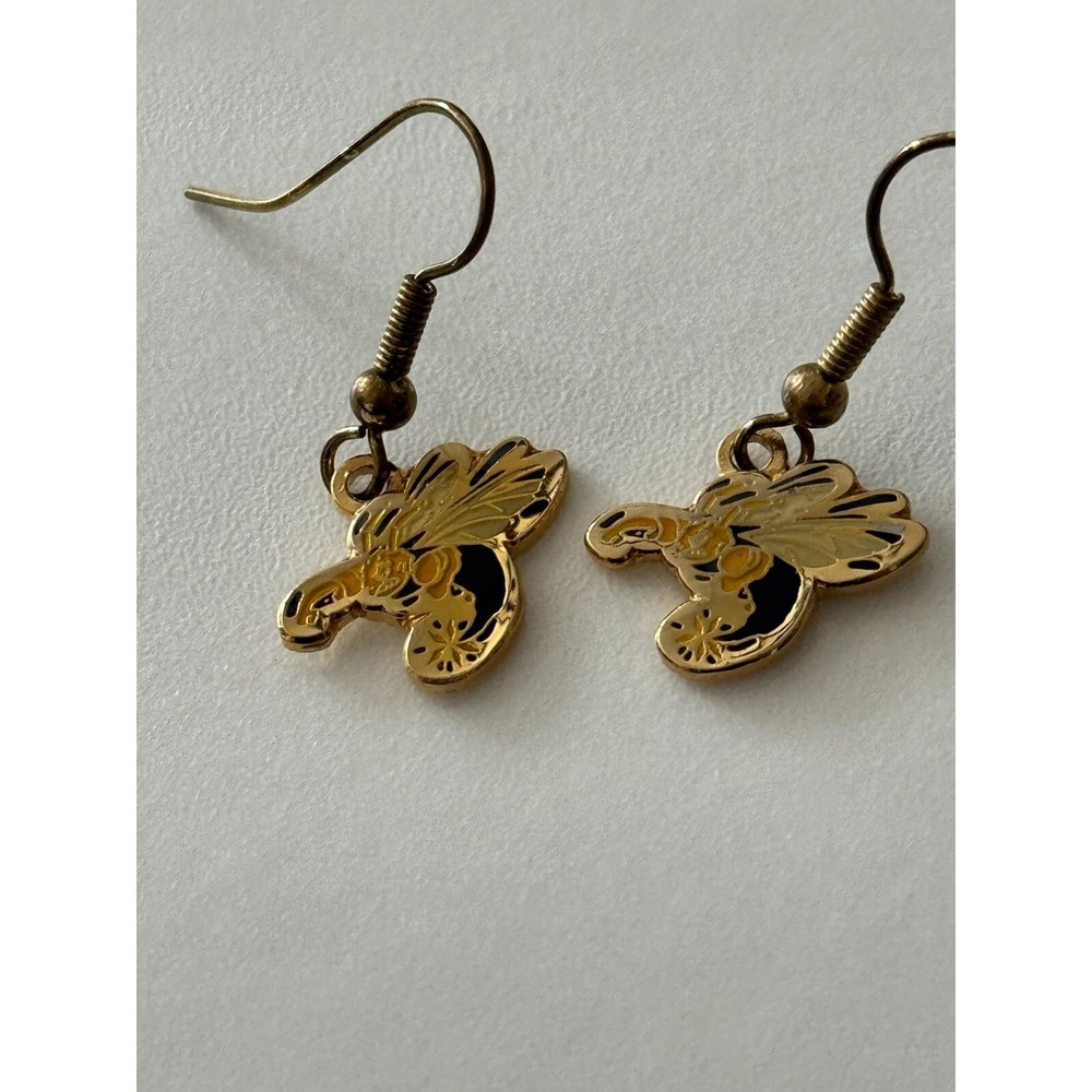 Yellowjackets Earrings‎ Dangle Women Pierced Ears